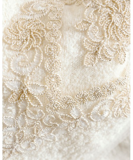 Σετ πετσέτες μπάνιου 3 τεμ. COLDELIA ECRU, RYTHMOS HOME