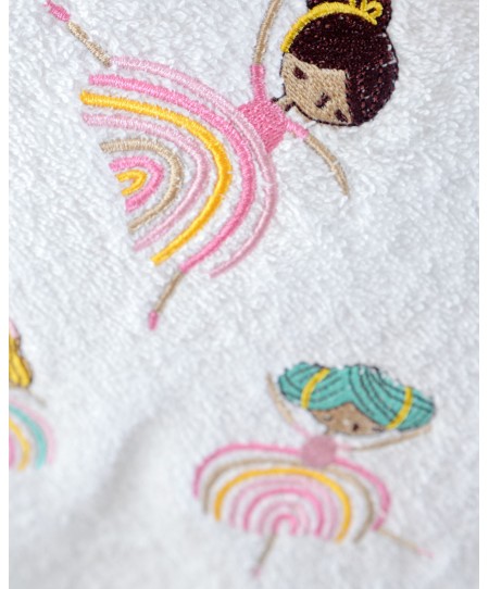 Σετ πετσέτες μπάνιου 2 τεμ. RAINBOW GIRLS, RYTHMOS HOME
