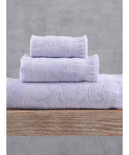 Σετ πετσέτες μπάνιου 5 τεμ. SIENNA ΛΙΛΑ, RYTHMOS HOME