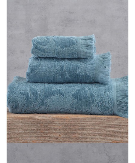 Σετ πετσέτες μπάνιου 5 τεμ. SIENNA DENIM, RYTHMOS HOME