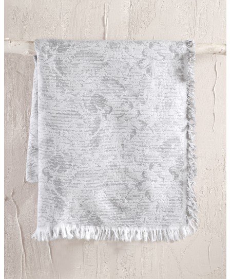 ΡΙΧΤΑΡΙ ΤΡΙΘΕΣΙΟΥ (180Χ280) PEONY LIGHT GREY, RYTHMOS HOME