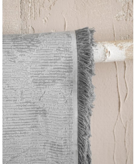 ΡΙΧΤΑΡΙ ΤΡΙΘΕΣΙΟΥ (180Χ280) PEONY DARK GREY, RYTHMOS HOME