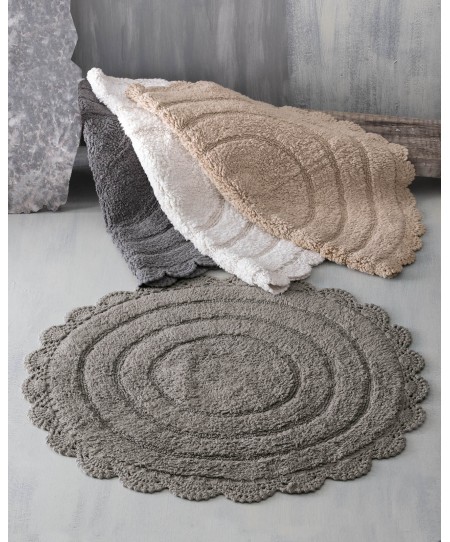 ΠΑΤΑΚΙ ΜΠΑΝΙΟΥ (70cm) OPAL DARK GREY, RYTHMOS HOME