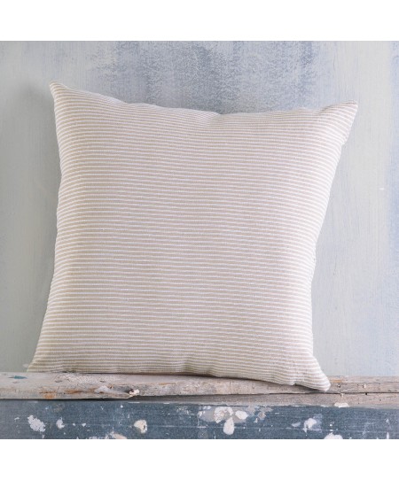 Διακοσμητική μαξιλαροθήκη (40Χ40) HATTON ΜΠΕΖ, RYTHMOS HOME