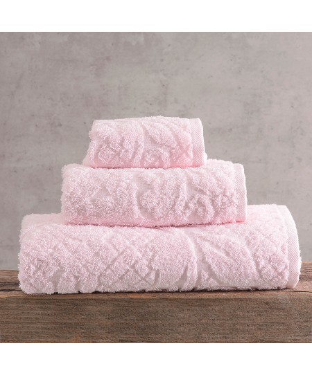 Σετ πετσέτες μπάνιου 5 τεμ. IMANI ΡΟΖ, RYTHMOS HOME