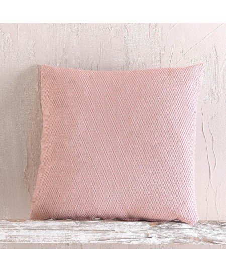 Διακοσμητική μαξιλαροθήκη (40Χ40) UTOPIA PINK, RYTHMOS HOME