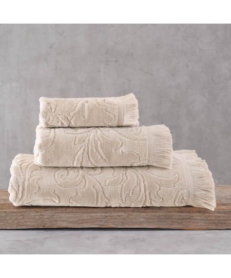 Σετ πετσέτες μπάνιου 5 τεμ. SIENNA BEIGE, RYTHMOS HOME