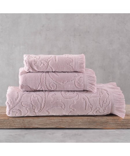 Σετ πετσέτες μπάνιου 3 τεμ. (σε κουτί)  SIENNA PUDRA, RYTHMOS HOME