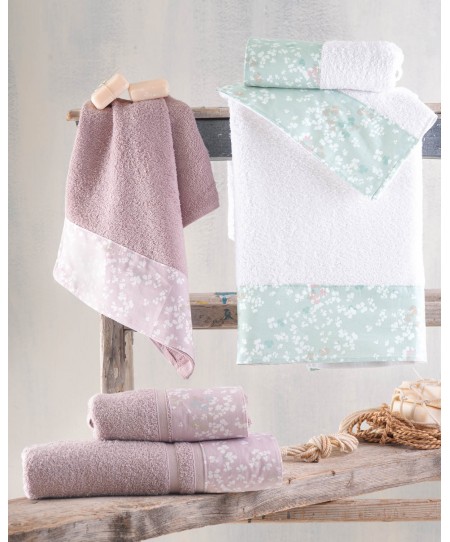 Σετ πετσέτες μπάνιου 3 τεμ. σε κουτί HARPIA VERAMAN, RYTHMOS HOME