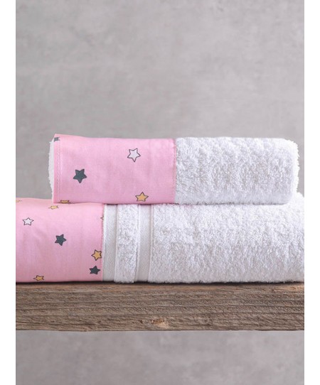 Σετ πετσέτες παιδικές 2 τεμ. BLAZE PINK, RYTHMOS HOME