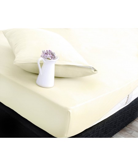 Σετ επίστρωμα + Μαξιλαροθήκη ESSENTIAL 02 Εκρού (160Χ200+20), RYTHMOS HOME