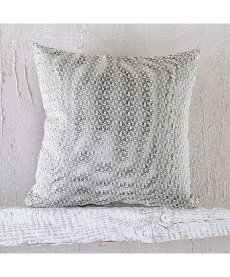Διακοσμητική μαξιλαροθήκη (40Χ40) REEVES ΓΚΡΙ, RYTHMOS HOME
