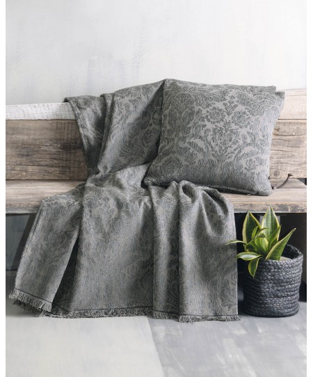 Ριχτάρι πολυθρόνας (160Χ180) VILANO ΓΚΡΙ ΣΚΟΥΡΟ, RYTHMOS HOME