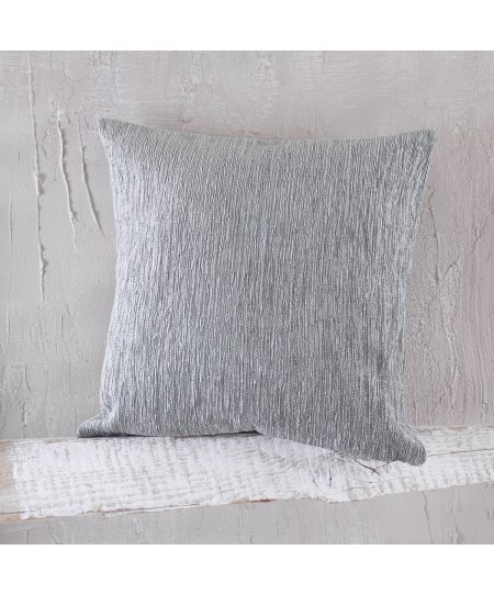 Διακοσμητική μαξιλαροθήκη (40Χ40) PLANET ΓΚΡΙ, RYTHMOS HOME