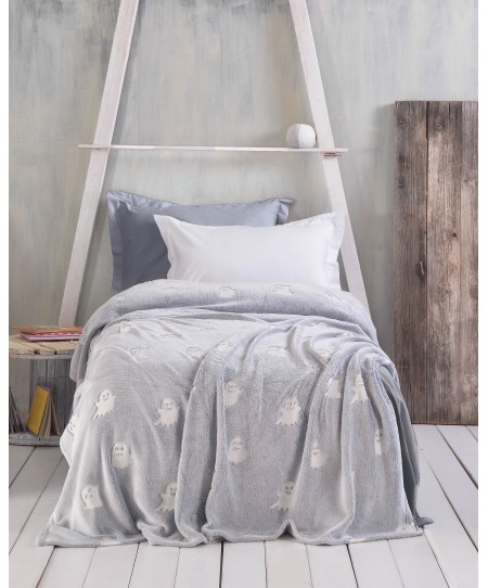 Κουβέρτα Fleece Μονή Φωσφοριζέ 160x220 SPOOGGI , RYTHMOS HOME