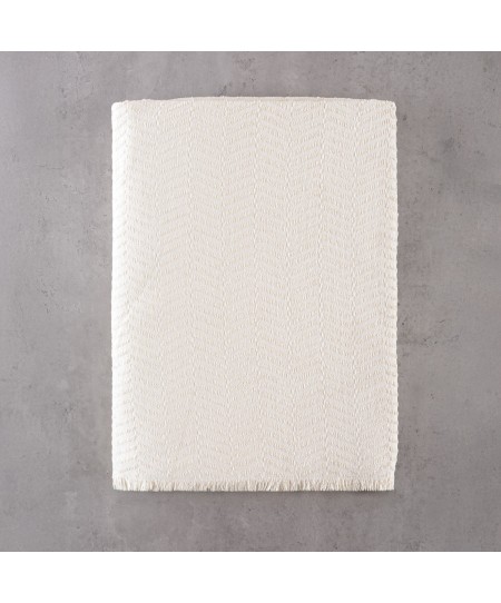 Ριχτάρι πολυθρόνας (160Χ180) Yard Ecru, Rythmos Home