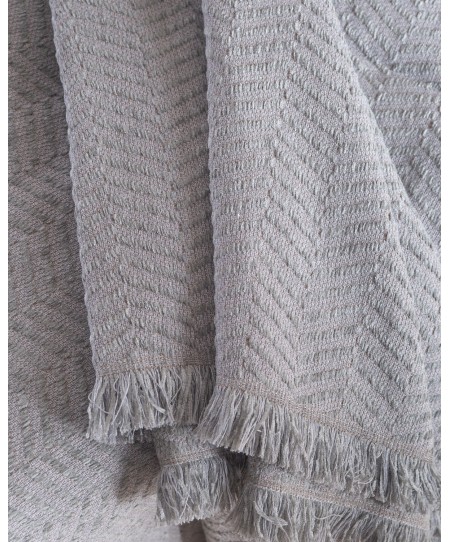 Ριχτάρι πολυθρόνας (160Χ180) Yard Grey, Rythmos Home