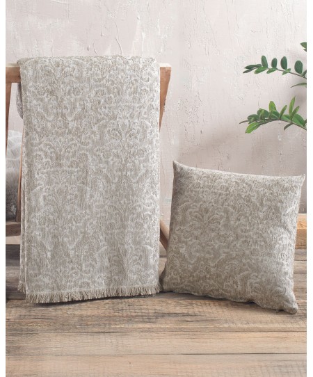 Ριχτάρι πολυθρόνας (160Χ180) Bianco Beige, Rythmos Home