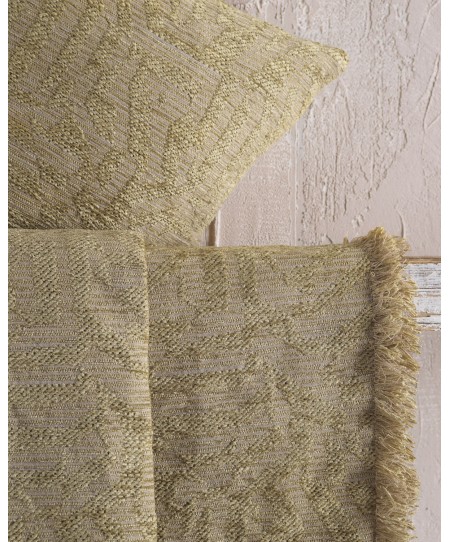 Ριχτάρι πολυθρόνας (160Χ180) Melie Gold Olive, Rythmos Home