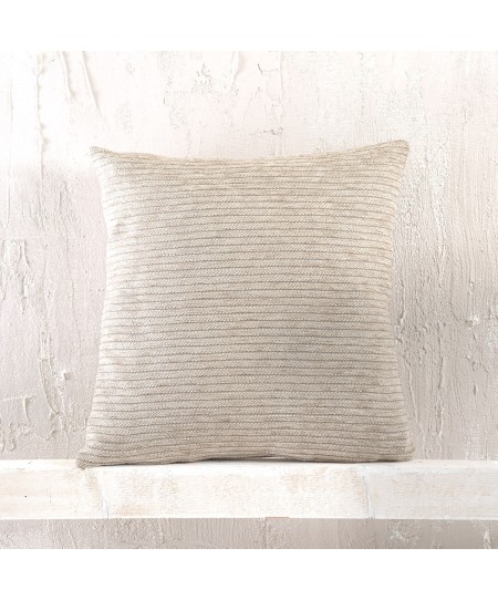 Διακοσμητική μαξιλαροθήκη (40Χ40) Hansel L.Beige, Rythmos Home