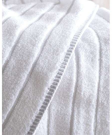 Σετ πετσέτες μπάνιου 3 τεμ. (Σε κουτί) Pyramid White, Rythmos Home