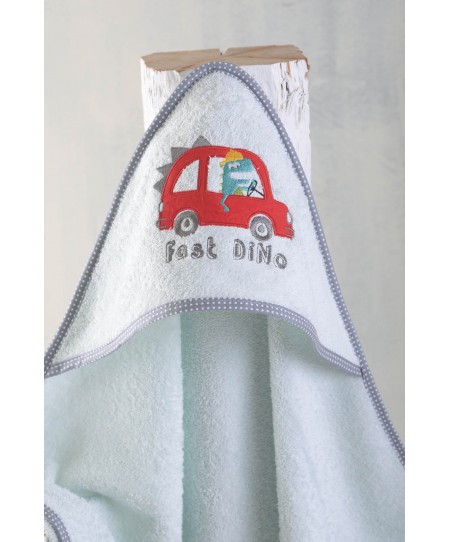 Κάπα βρεφική (75Χ75) FAST DINO, RYTHMOS HOME