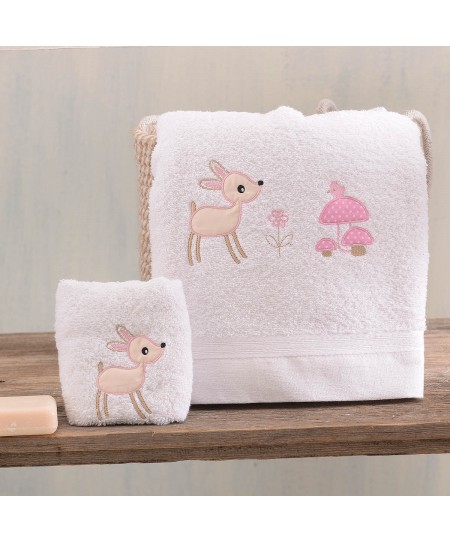 Σετ πετσέτες 2 τεμ. FLOPPY PINK, RYTHMOS HOME
