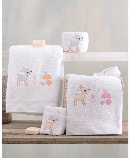 Σετ πετσέτες 2 τεμ. FLOPPY PINK, RYTHMOS HOME