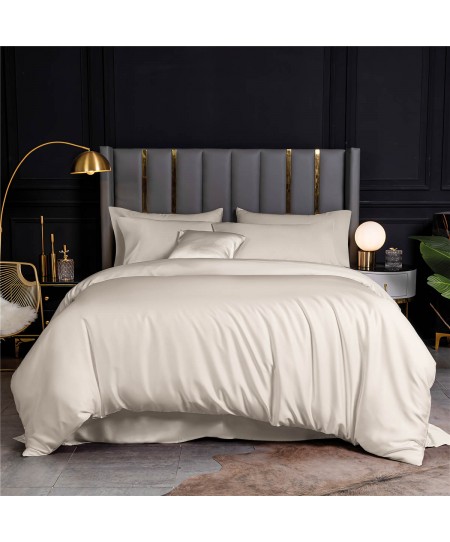 Σετ σεντόνια king size (275Χ290) BAMBOO BEIGE, RYTHMOS HOME