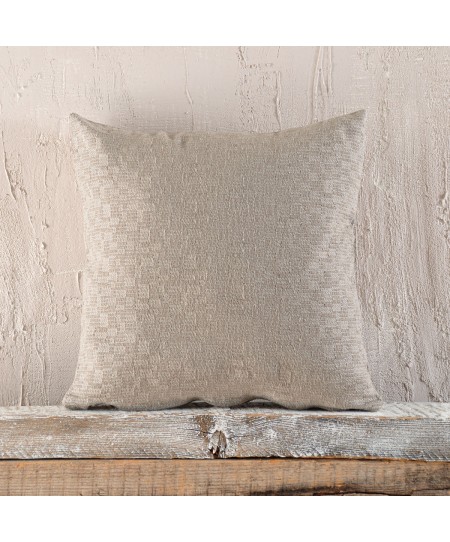 Διακοσμητική μαξιλαροθήκη (40Χ40) ERMIS ΜΠΕΖ, RYTHMOS HOME