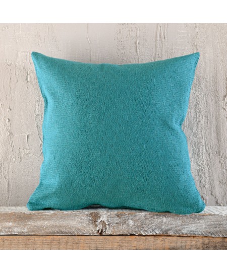 Διακοσμητική μαξιλαροθήκη (40Χ40) ERMIS ΜΠΛΕ, RYTHMOS HOME