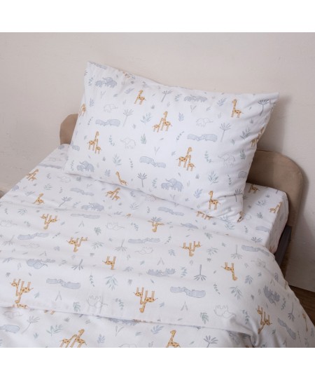 Σετ Σεντόνια Λίκνου 80x100 2640 Φανέλλα