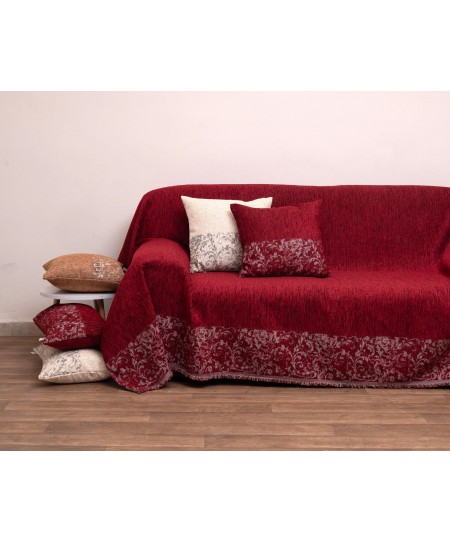 Ριχτάρι Πολυθρόνας 180x180 2216 Μπορντώ