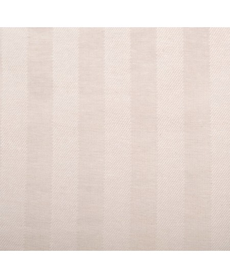 Σεντόνι Με Λάστιχο 100x200+25 Polycotton Σατέν ριγέ 850 Εκρού