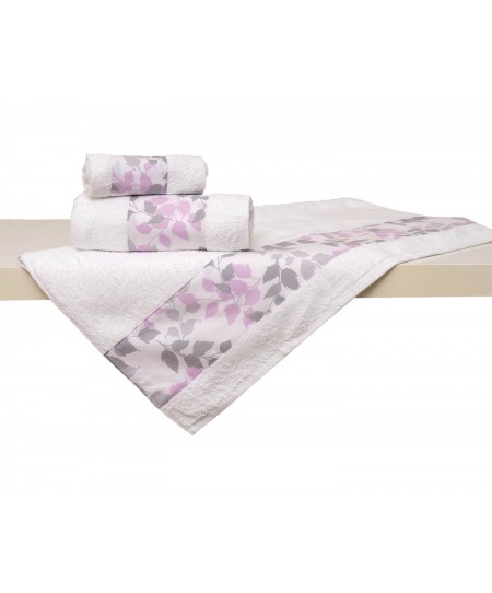 Σετ 3 Πετσέτες 30x50, 50x100, 70x140 5008 Grey σε Κουτί Δώρου