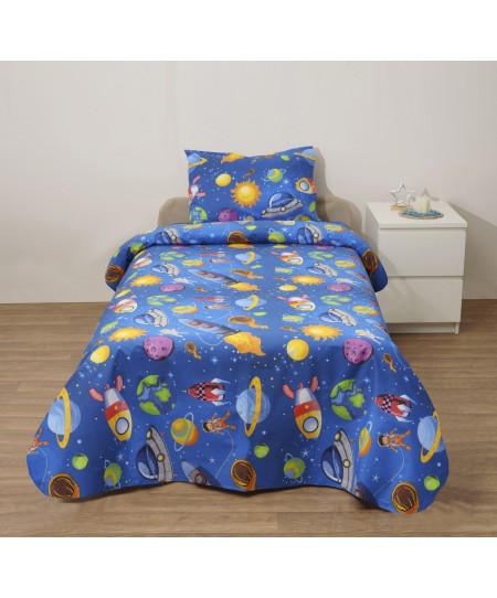 Σετ Παπλωματοθήκη Κούνιας 120x160 Άρης