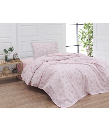 Ζεύγος Μαξιλαροθήκες Φανέλλα 50x70 2540 Ροζ