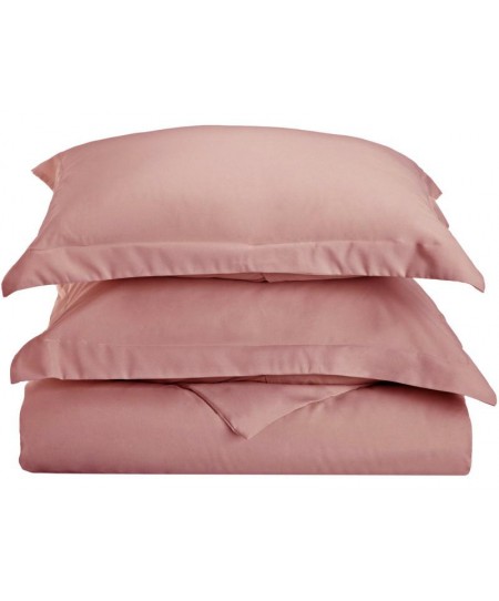 Ζεύγος Μαξιλαροθήκες Oxford 50x70+5 Luxury 8 Blush Pink