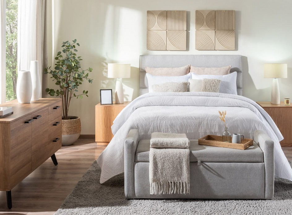 3 λευκά είδη για να υποδεχθείτε τον χειμώνα στη κρεβατοκάμαρά σας