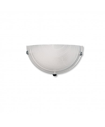 WLC 1751-1/2 WH ΑΠΛΙΚΑ ΛΕΥΚΟ ΓΥΑΛΙ 1XE27