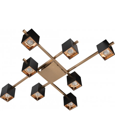 CCC 697-8 BΚ+GD ΟΡΟΦΗΣ LED ΡΑΒΔΟΙ ΜΕ 8 ΣΠΟΤ