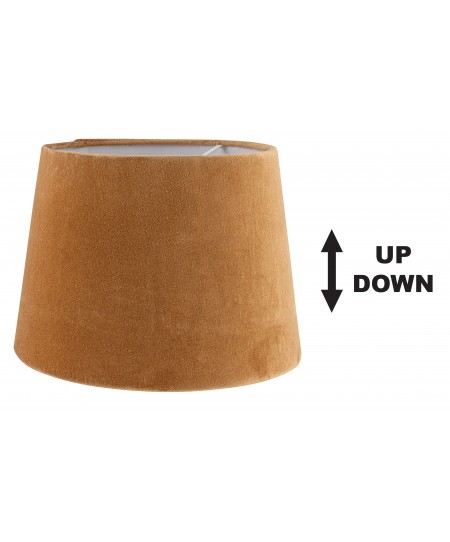 SPI 30 CA-VL ΚΑΠΕΛΟ ΒΕΛΟΥΔΟ CARAMEL Ε27-Ε14  (24-30d-22h) UP/DOWN