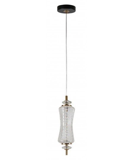PDC 1287 TR 1/Φ ΜΑΚΡΟΣΤΕΝΟ ΓΥΑΛΙΝΟ LED-7W ΔΙΑΚΟΣΜΗΤΙΚΟ ΚΡΥΣΤΑΛΛΟ