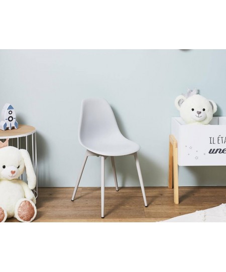 ΠΑΙΔΙΚΌ ΈΠΙΠΛΟ LINA GREY CHILD CHAIR HD7481