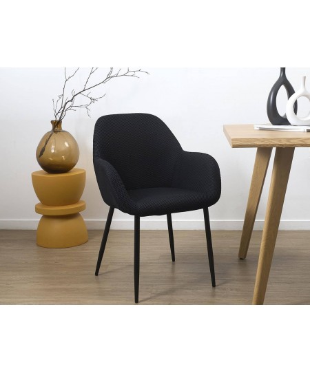 ΚΑΡΈΚΛΑ BLACK ATOMIC CHAIR M2 HD0479