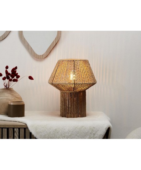 ΦΩΤΙΣΤΙΚΟ TABLE LAMP SHADE ROPE EFFECT LA0016