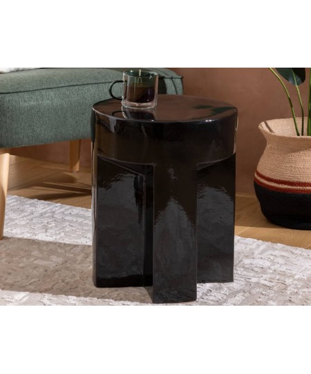 ΤΡΑΠΕΖΆΚΙ ΣΑΛΟΝΙΟΎ KRIZ BLK TOTEM CRMC SIDE TABLE ATMOSPHERA 197888A