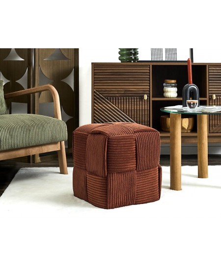 Σκαμπό Scott Home Deco Factory - 36x38cm - Red