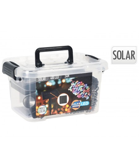 ΣΥΡΜΆΤΙΝΑ & PVC ΛΑΜΠΆΚΙΑ LED SOLAR LED LIGHT CHAIN 400PCS M DX9540020