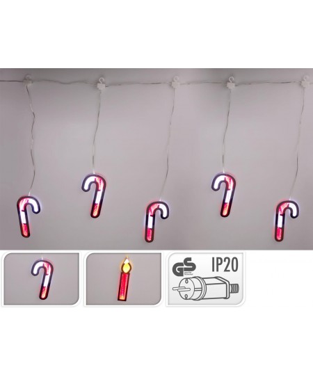 Φωτάκια LED κουρτίνα - 2 σχέδια